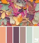 Papered Autumn Seeds color, Color schemes, Color schemes col